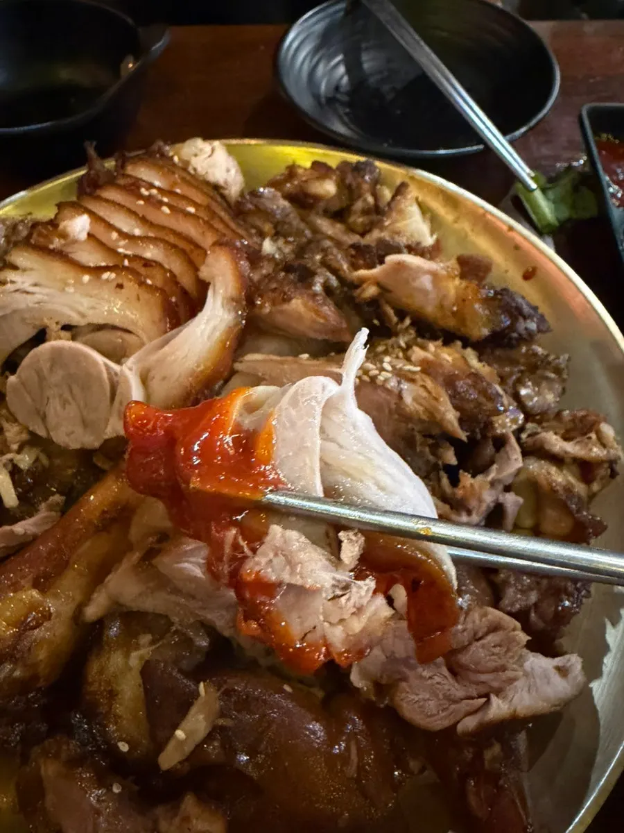 Jokbal with tender meat
