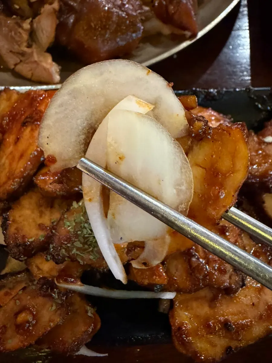 Lightly spicy mini bossam