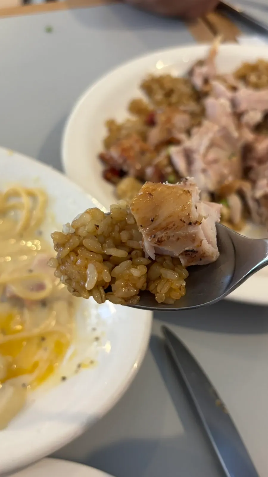 Kung Pao sauce chicken pilaf