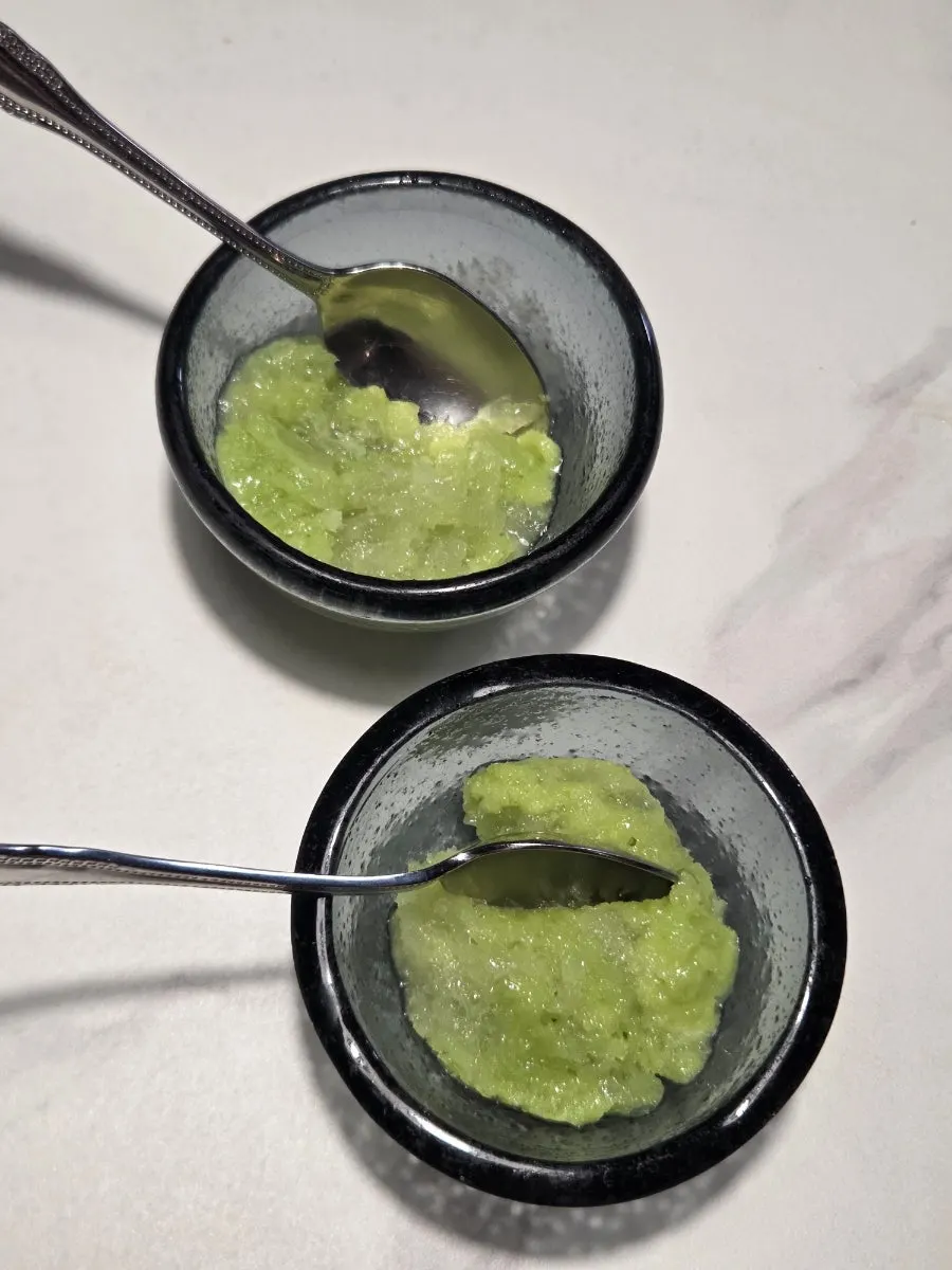 서비스로 나온 멜론 셔벗