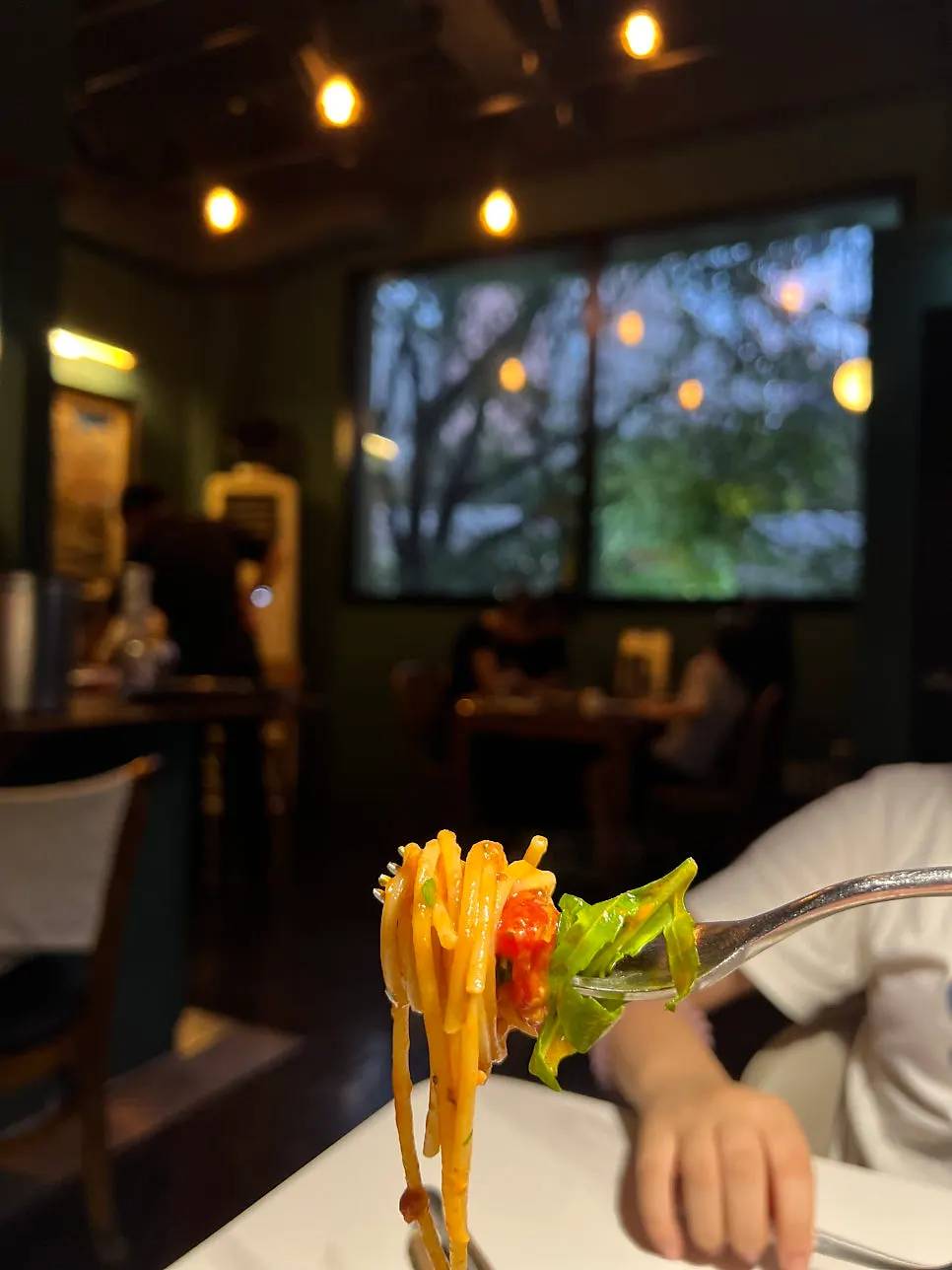 Photo of the ragu pasta dish