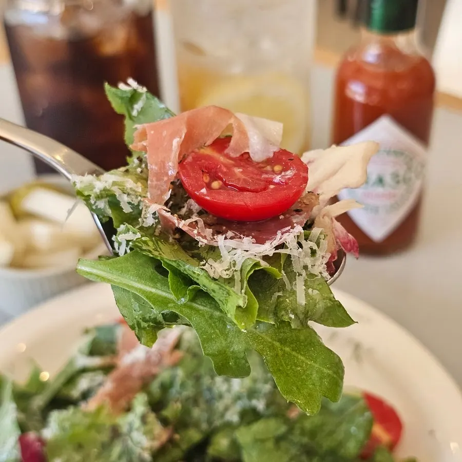 Garden salad para acompañar los platos principales