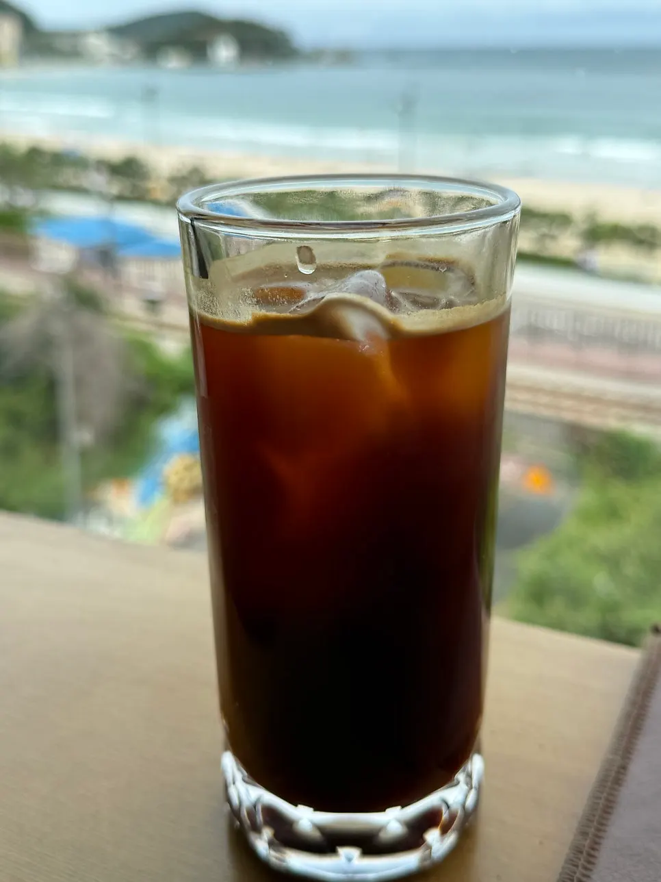 통팥 앙버터 모나카 단면