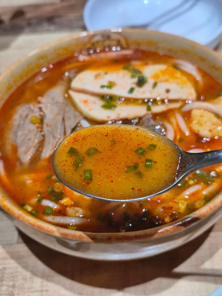 Bun bo Hue with beef