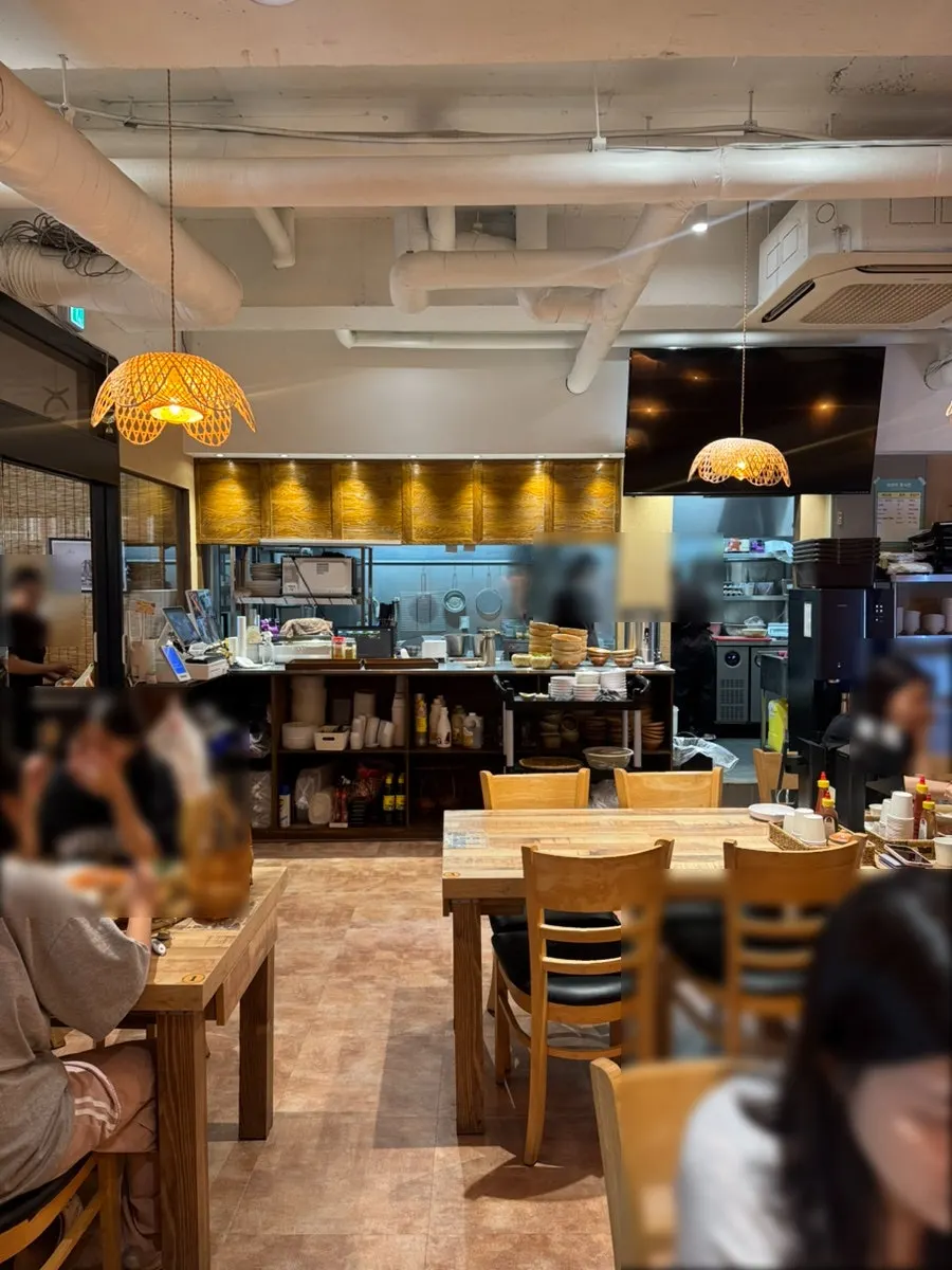 Madam Hao dining hall with a Vietnamese local feel
