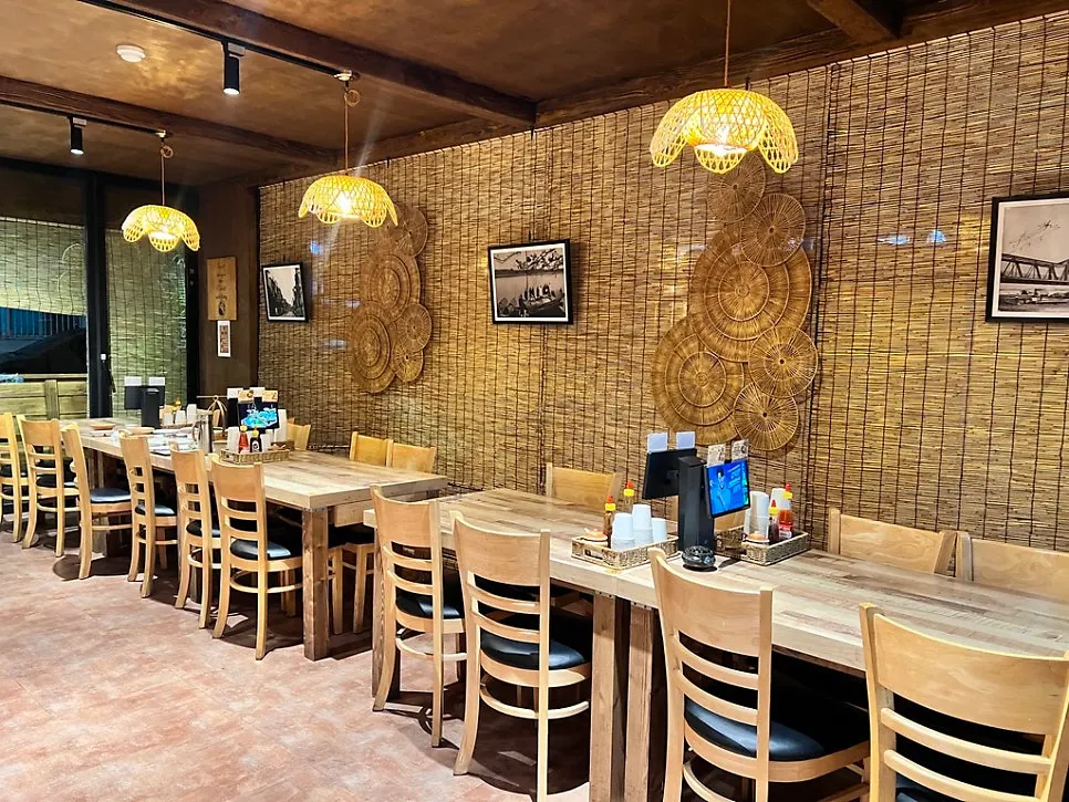 Interior decor pieces at Madam Hao