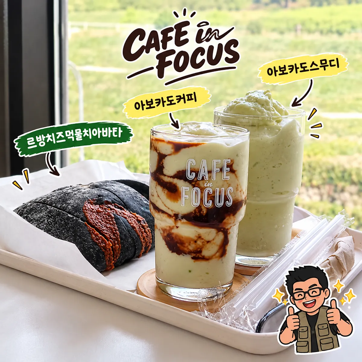 아보카도스무디커피 대표 사진