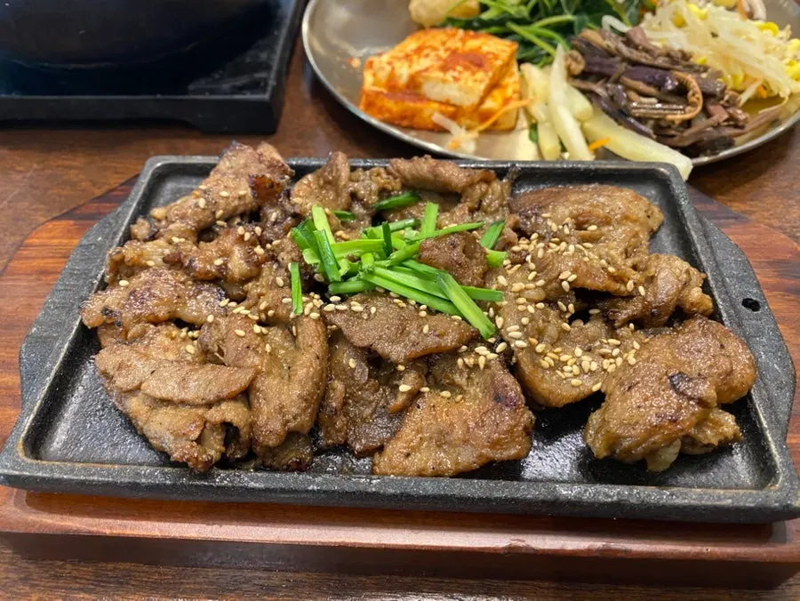 Rich cheonggukjang broth