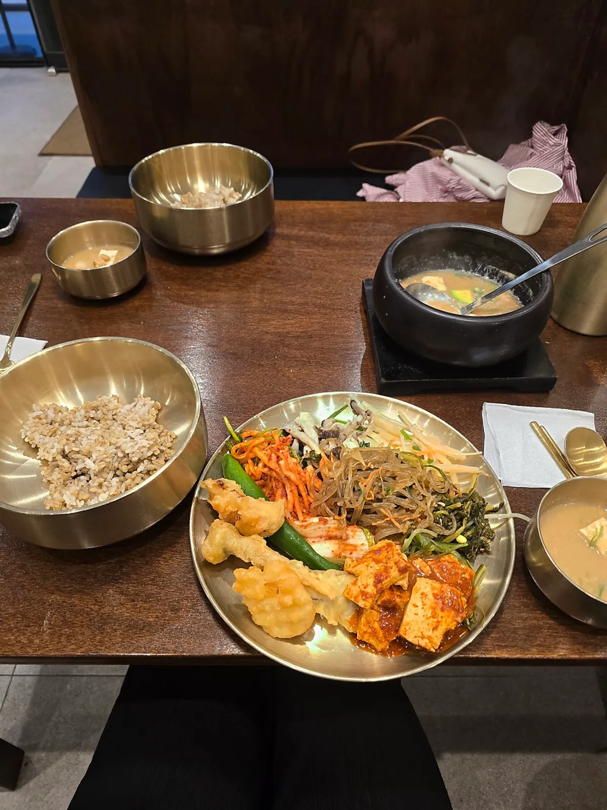 보리옥 본점 보리밥 한상차림