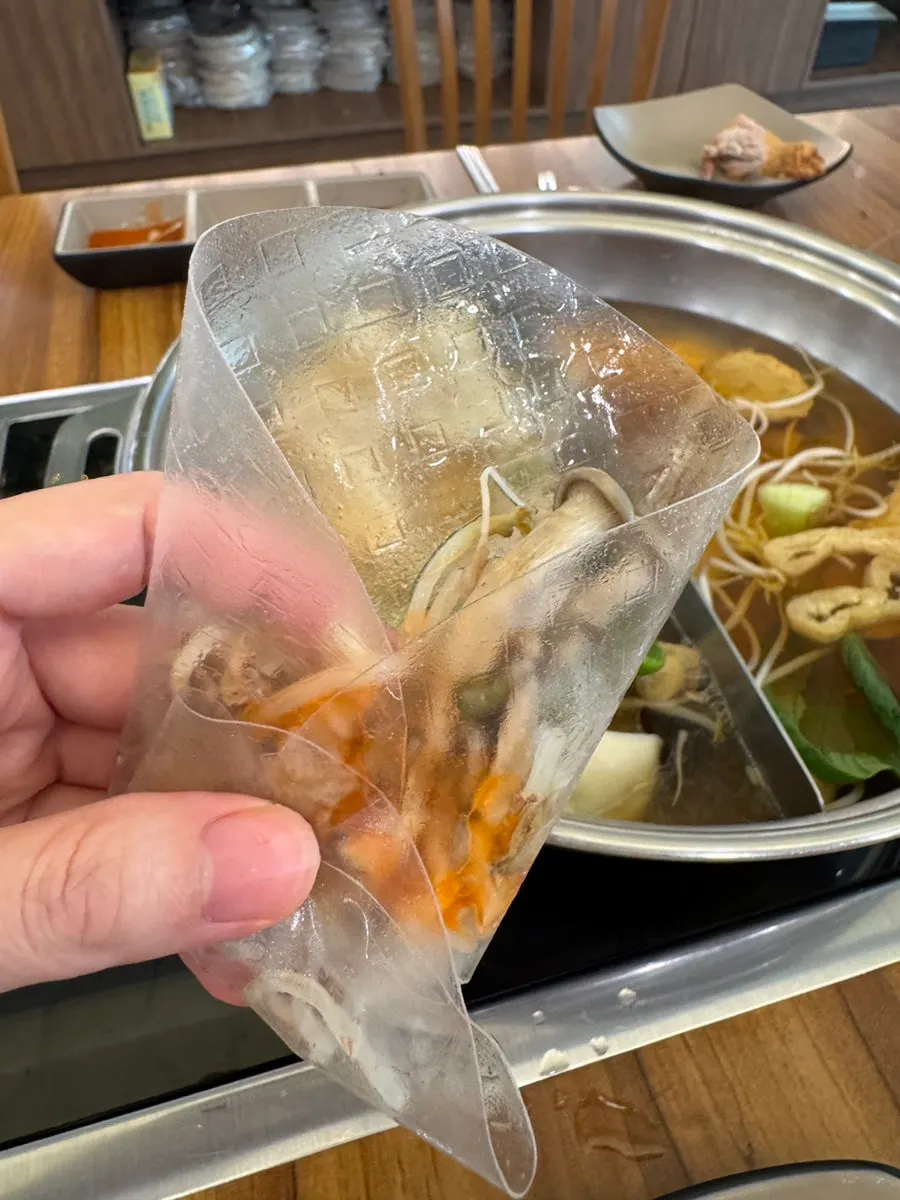 Vietnamese rice-paper wrap sauces and accompaniments