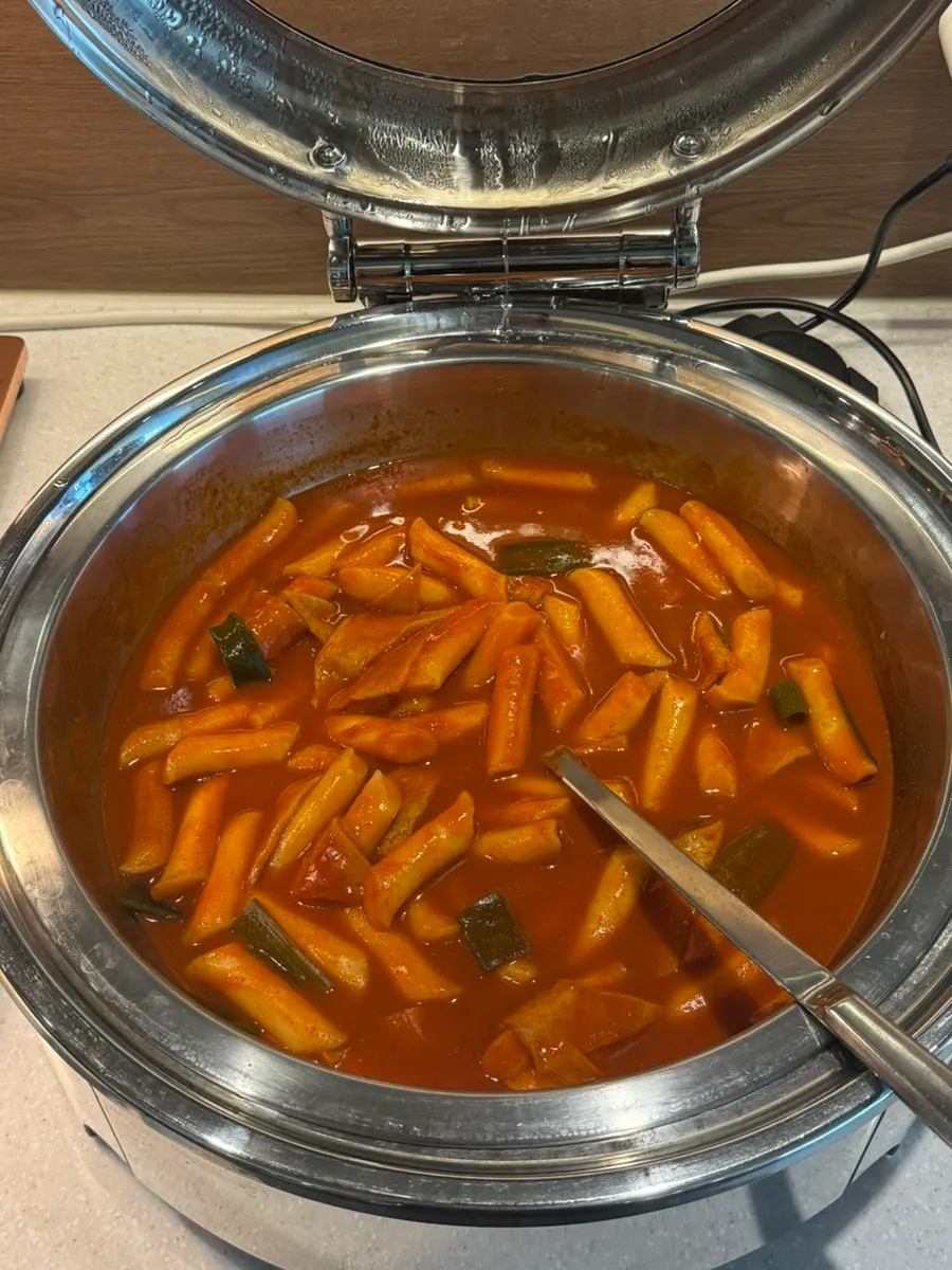 셀프바 사이드 메뉴 진열대