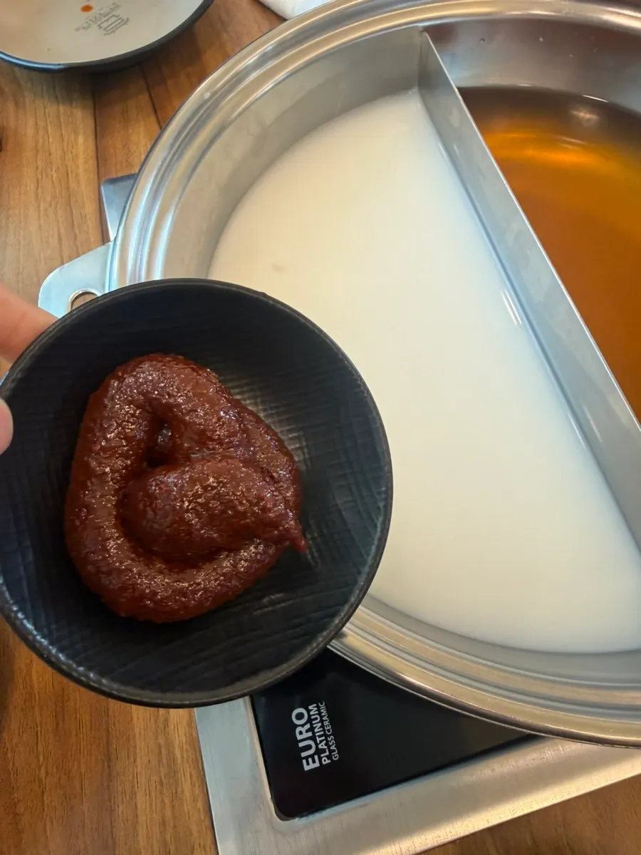 완성된 편백찜과 싸놓은 월남쌈