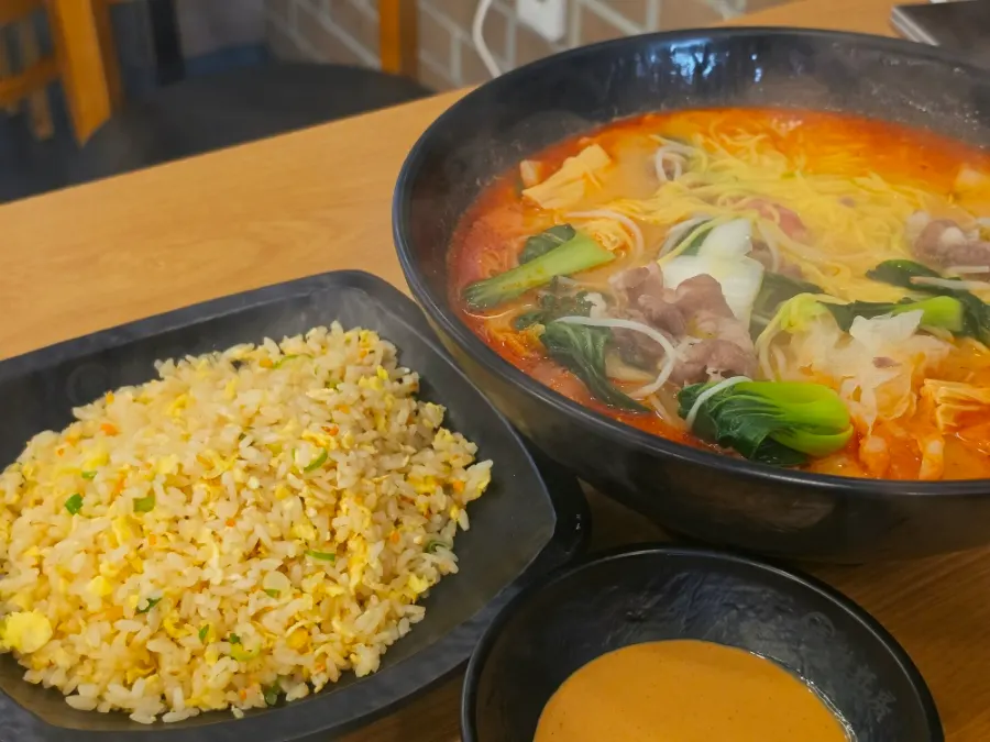 Malatang ordered mildly spicy