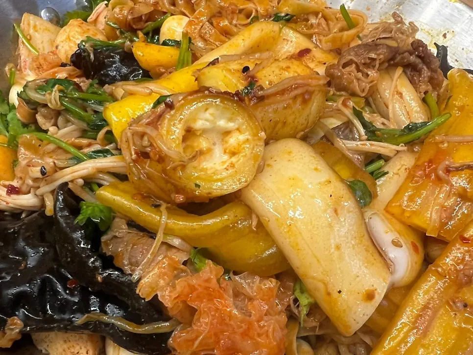 보통맛으로 주문한 마라샹궈