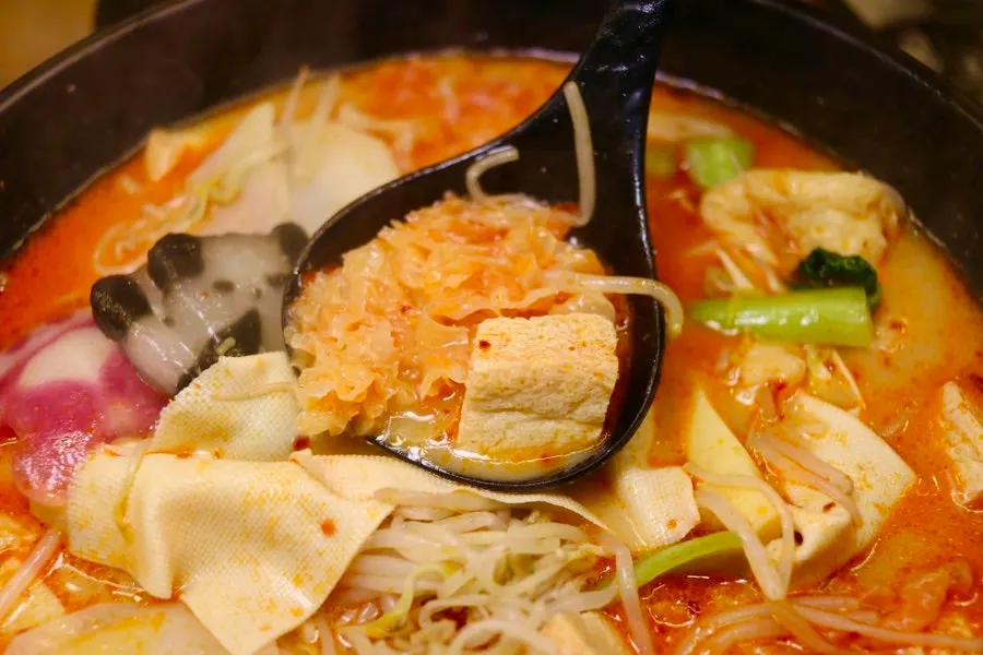 One bowl of malatang for two people