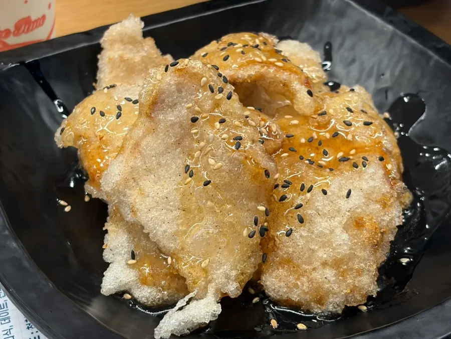 Table shared by two people eating malatang