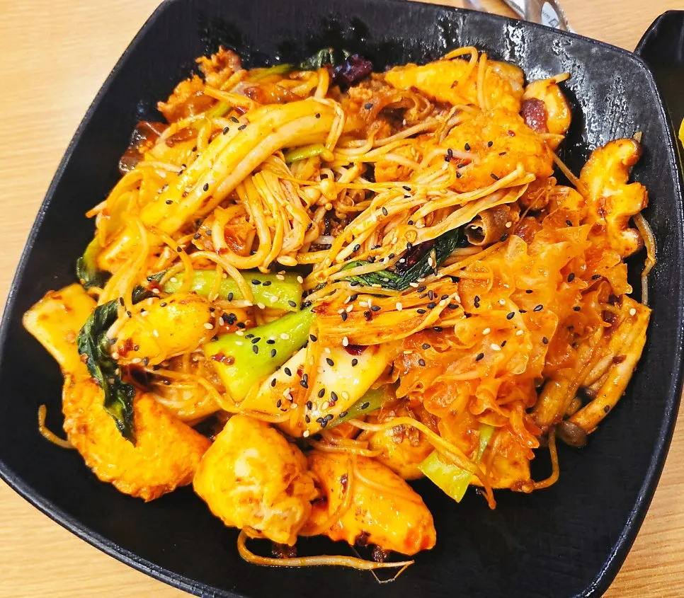 Mala xiang guo 180g and small lemon cream shrimp set