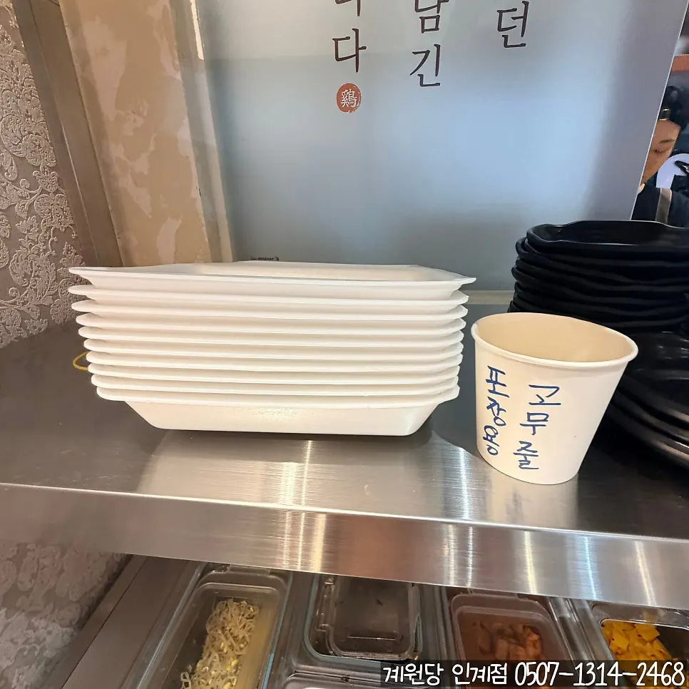 Self-service container for leftover chicken cutlet