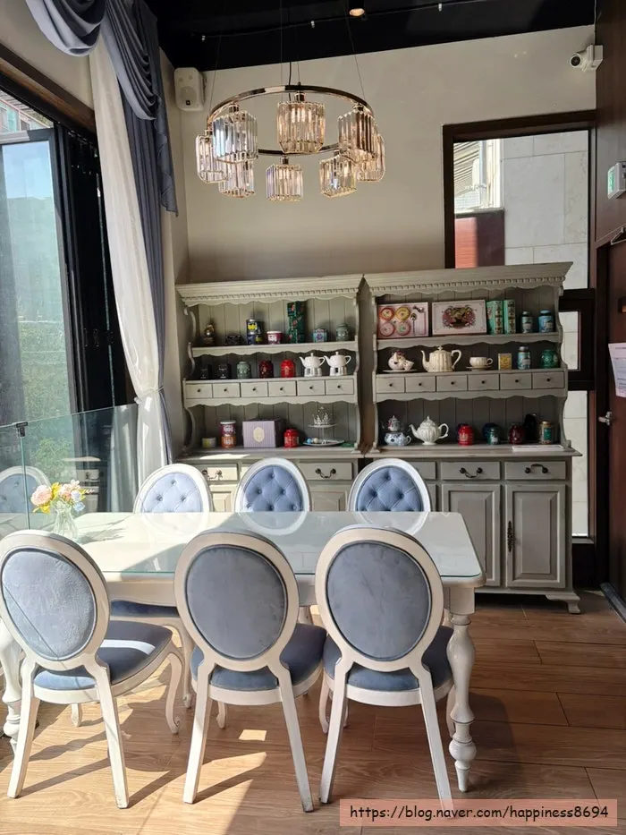 Comfortable café seating area