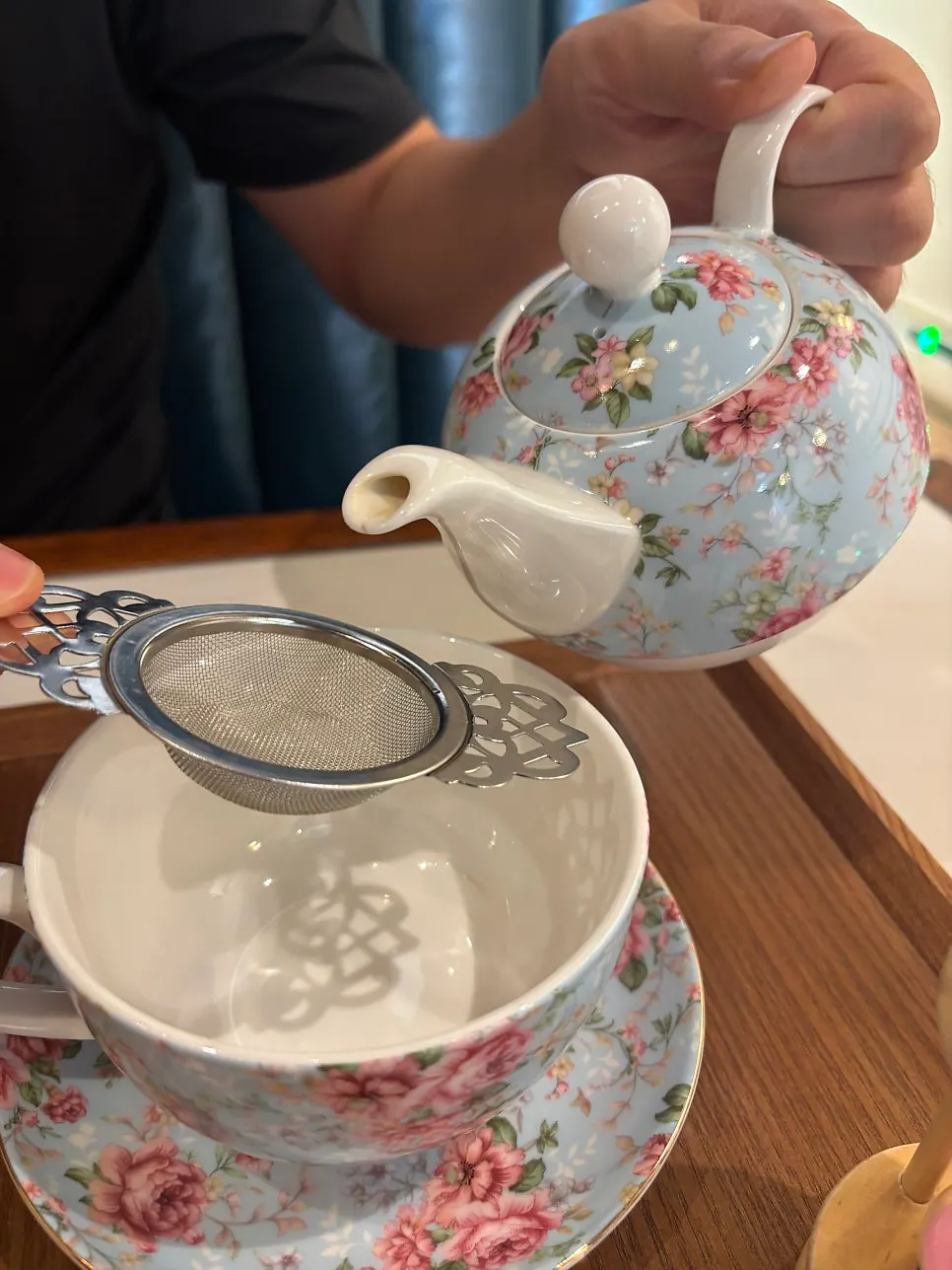 얼그레이 홍차 티포트 세트