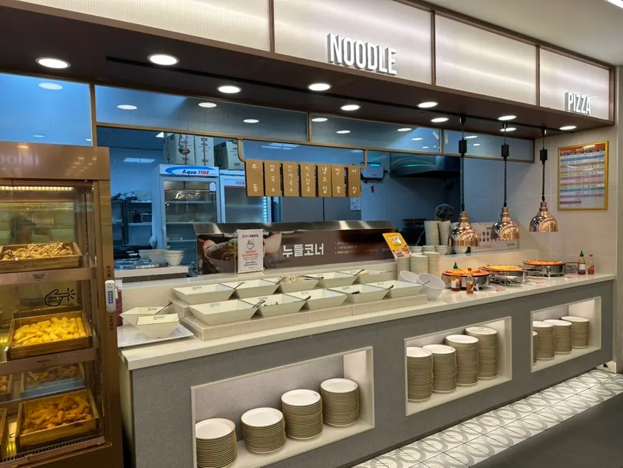 Seksi makanan hangat buffet