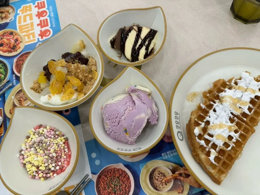Penutup dengan dessert dan kopi
