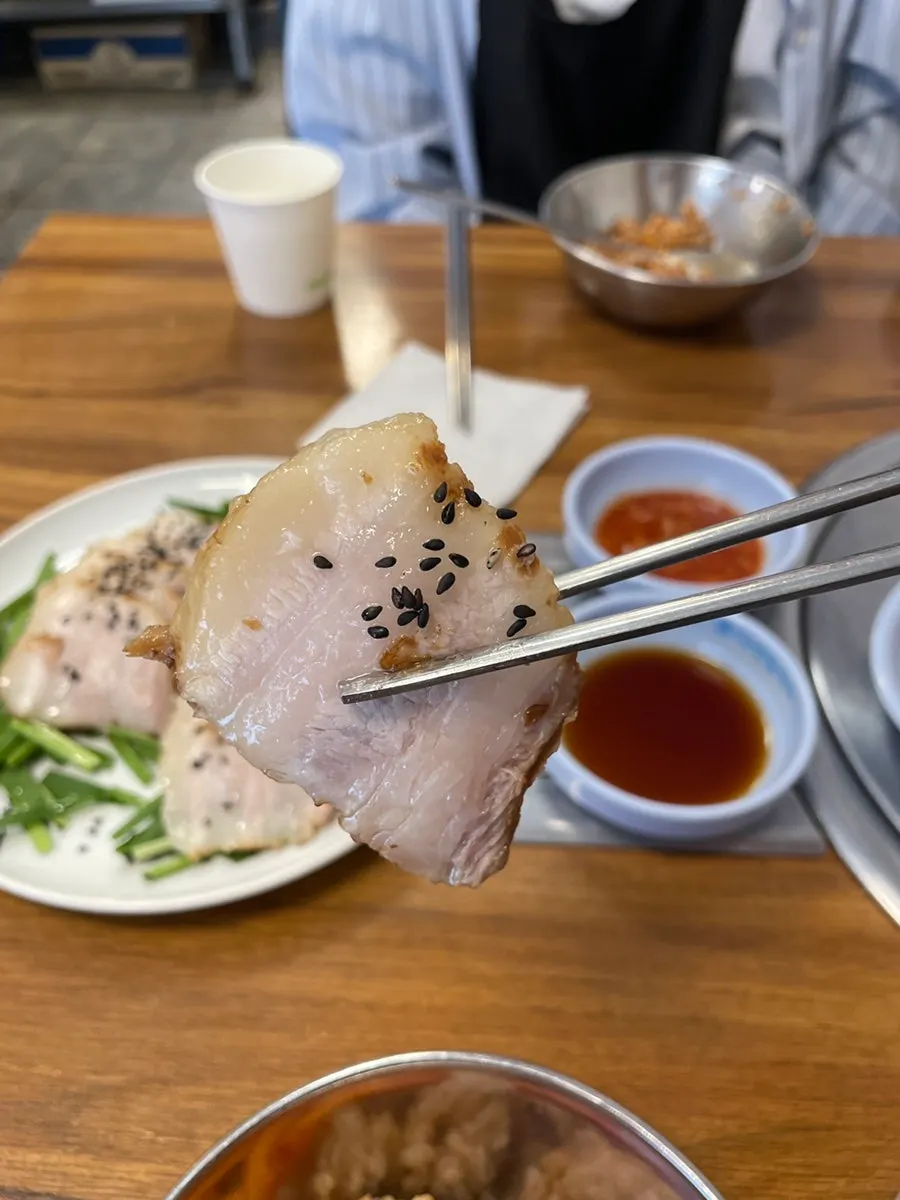 다선칼국수 접시수육