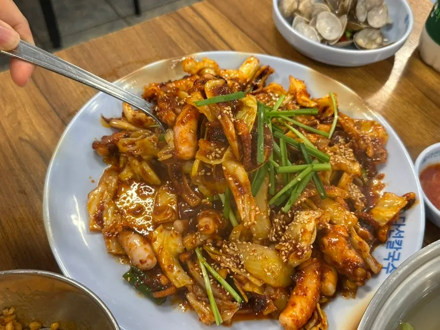 다선칼국수 본점 방문 마무리 사진