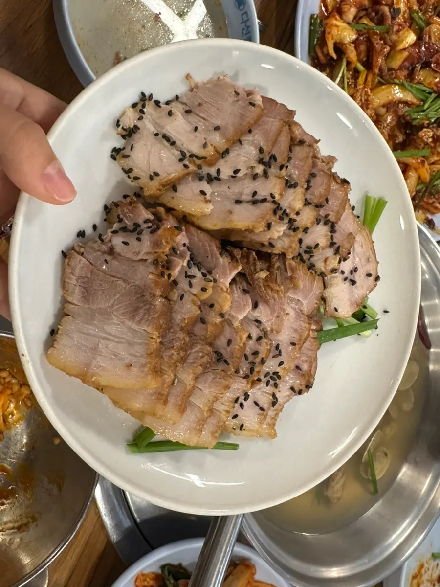 다선칼국수 본점 방문 마무리 사진