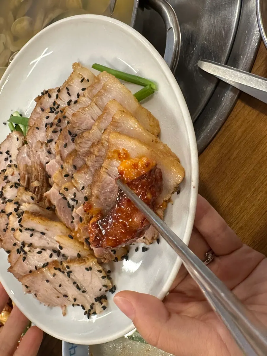 다선칼국수 본점 방문 마무리 사진