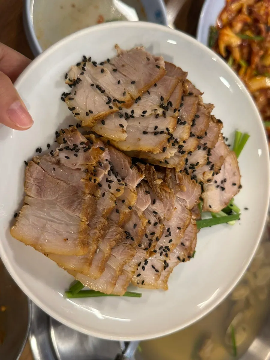 다선칼국수 본점 방문 마무리 사진