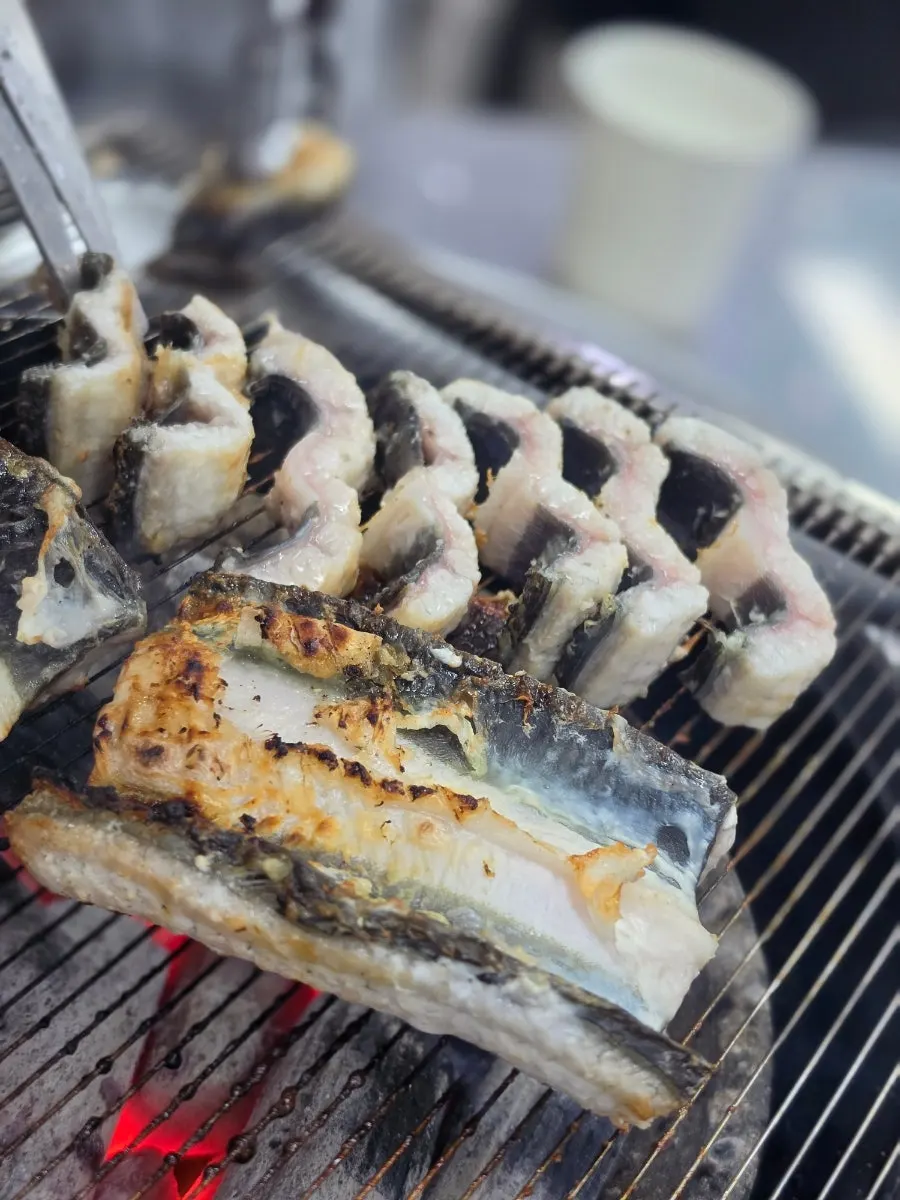 Charcoal-grilled freshwater eel at Songnim Bok Suwon Main Branch