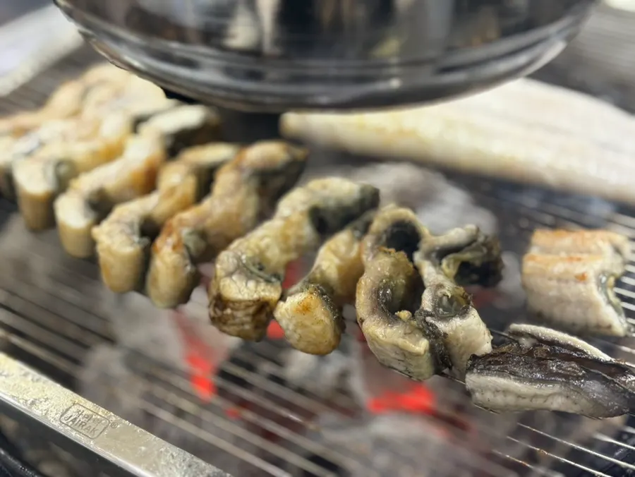 공기밥과 함께 먹은 양념갈비 마무리