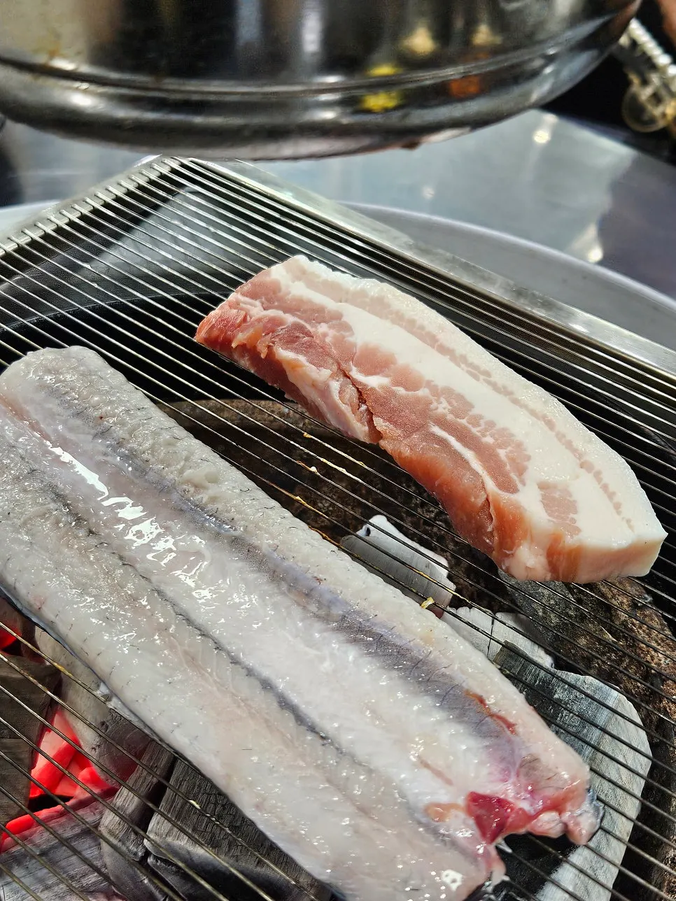 생강채와 깻잎장아찌 곁들임 반찬