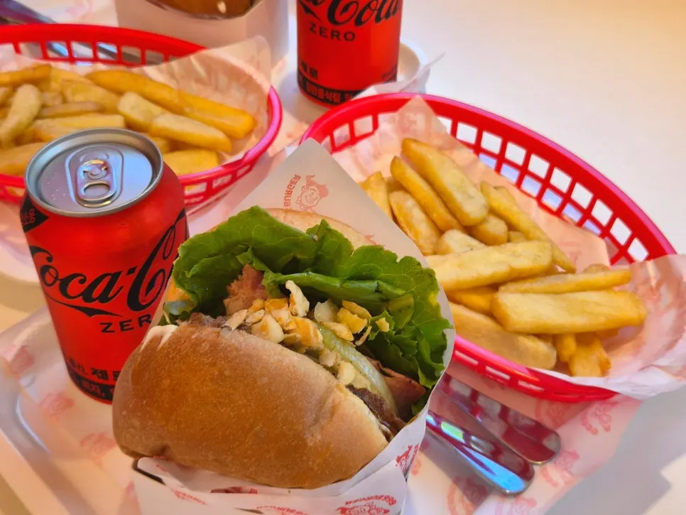 갈릭붐 버거 세트