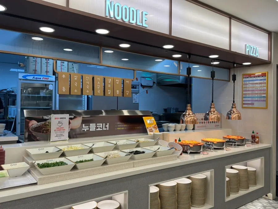 쿠우쿠우 골드 즉석조리 짬뽕 코너