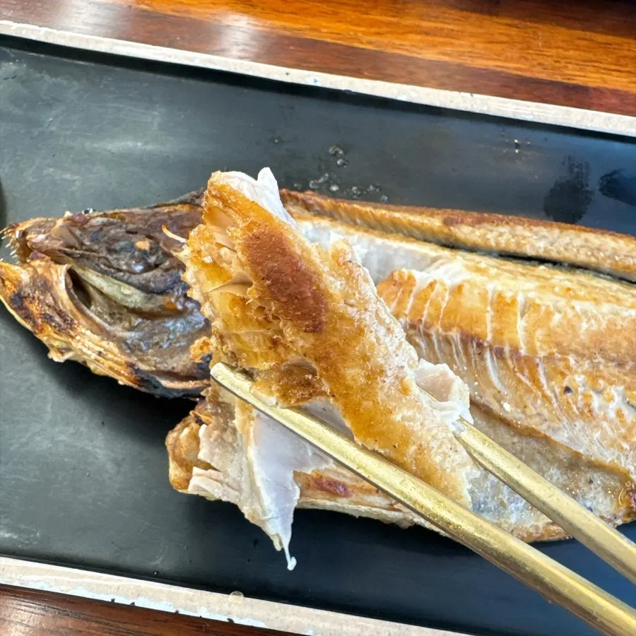 肉质厚实的多线鱼烤