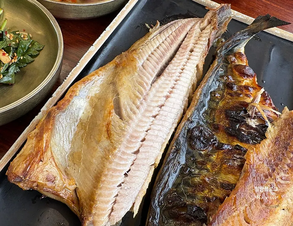 Tender grilled bakdae sole