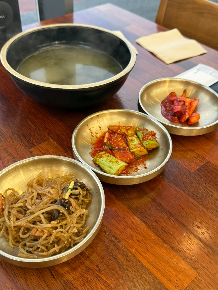 Free taster portion of bulgogi