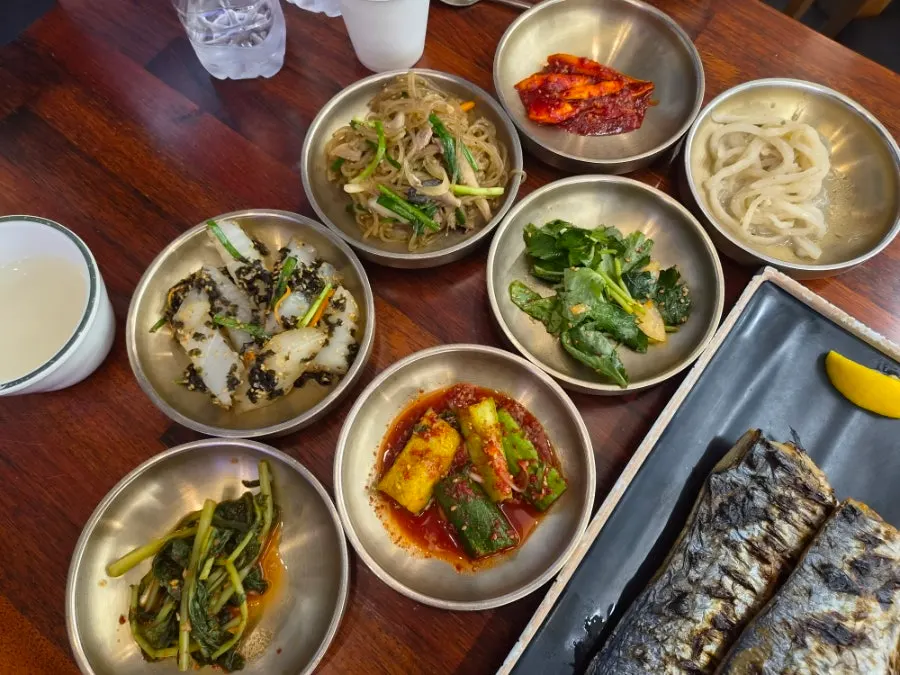 Side dish plates where the ingredient flavors shine through