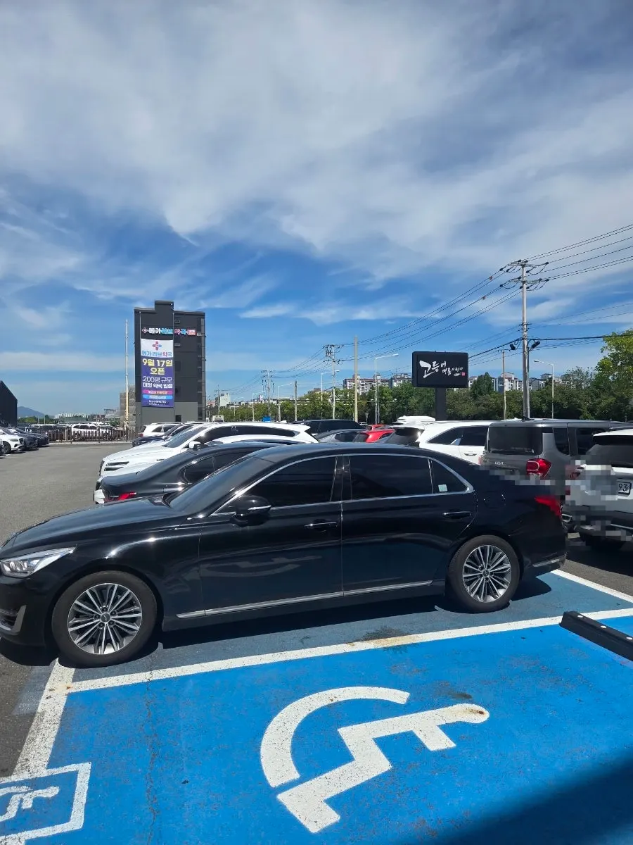 Generous parking in front of and beside the restaurant