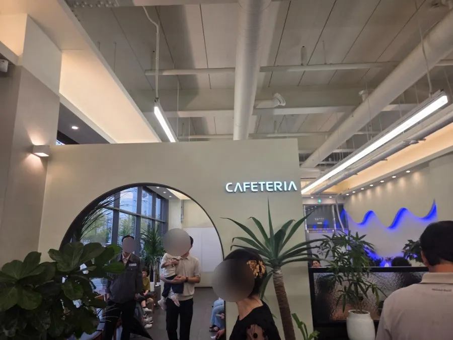 Dessert corner with sikhye and coffee