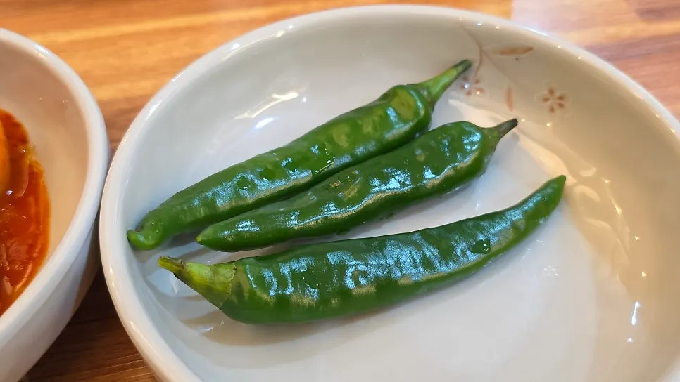 깍두기와 밑반찬