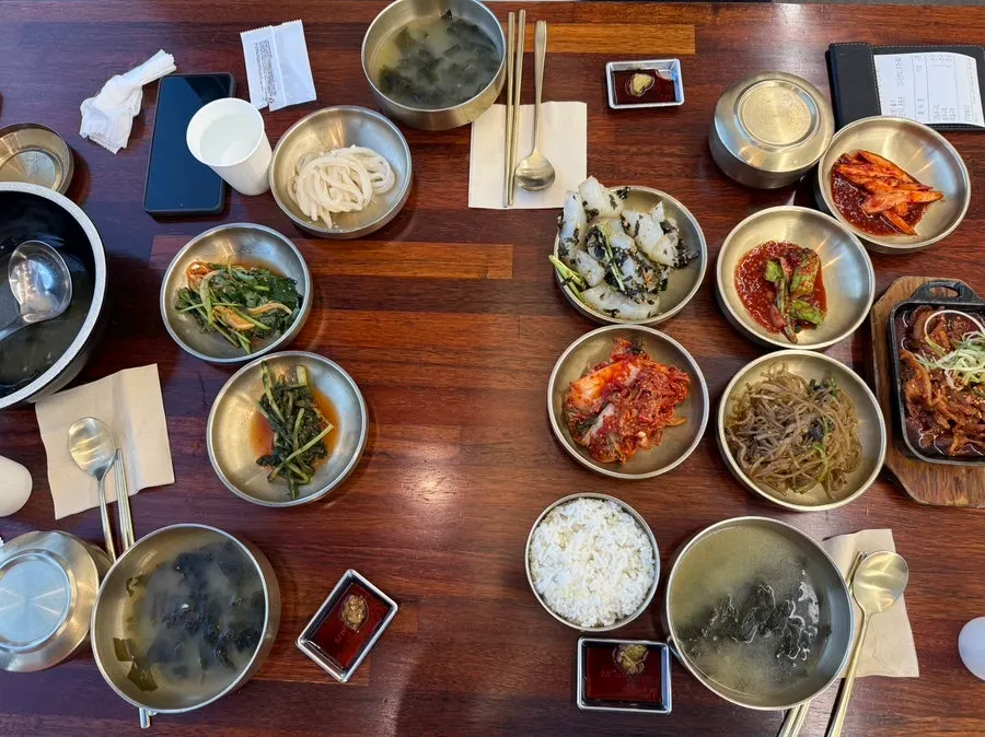 생선구이 메뉴판