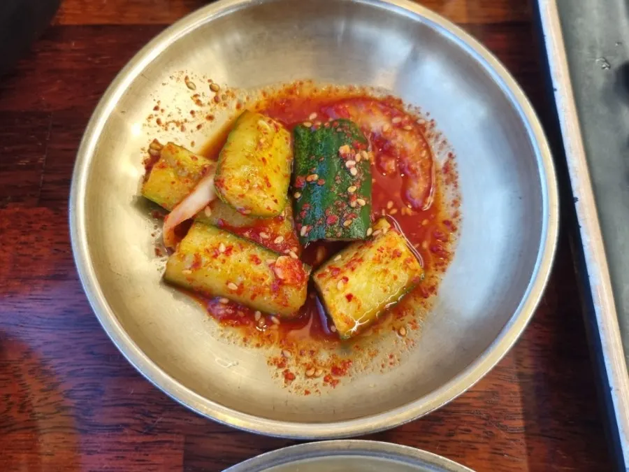 An assortment of basic side dish plates