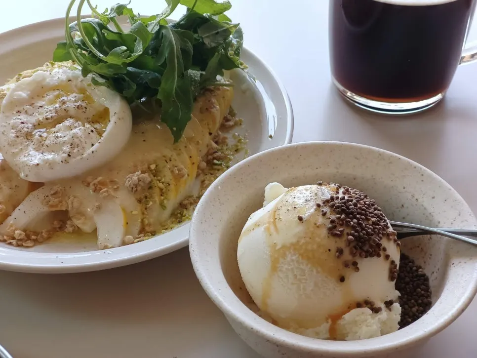 Perilla oil ice cream