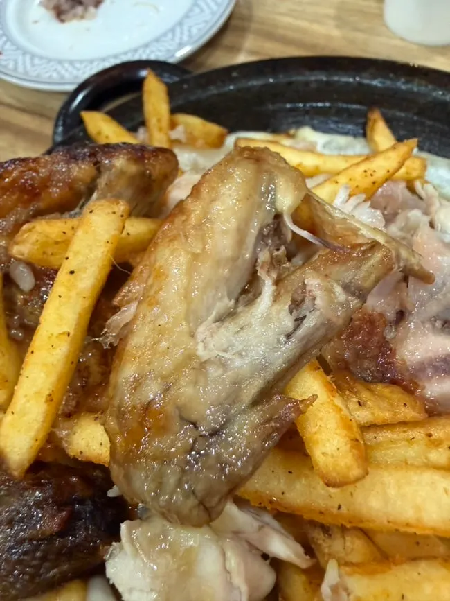 A sizzling spread of herbal oak-roasted chicken