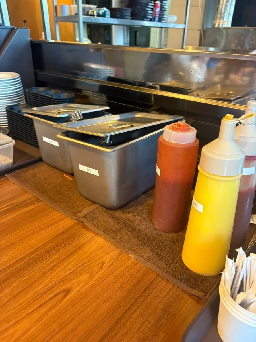 Atmospheric interior details throughout the restaurant