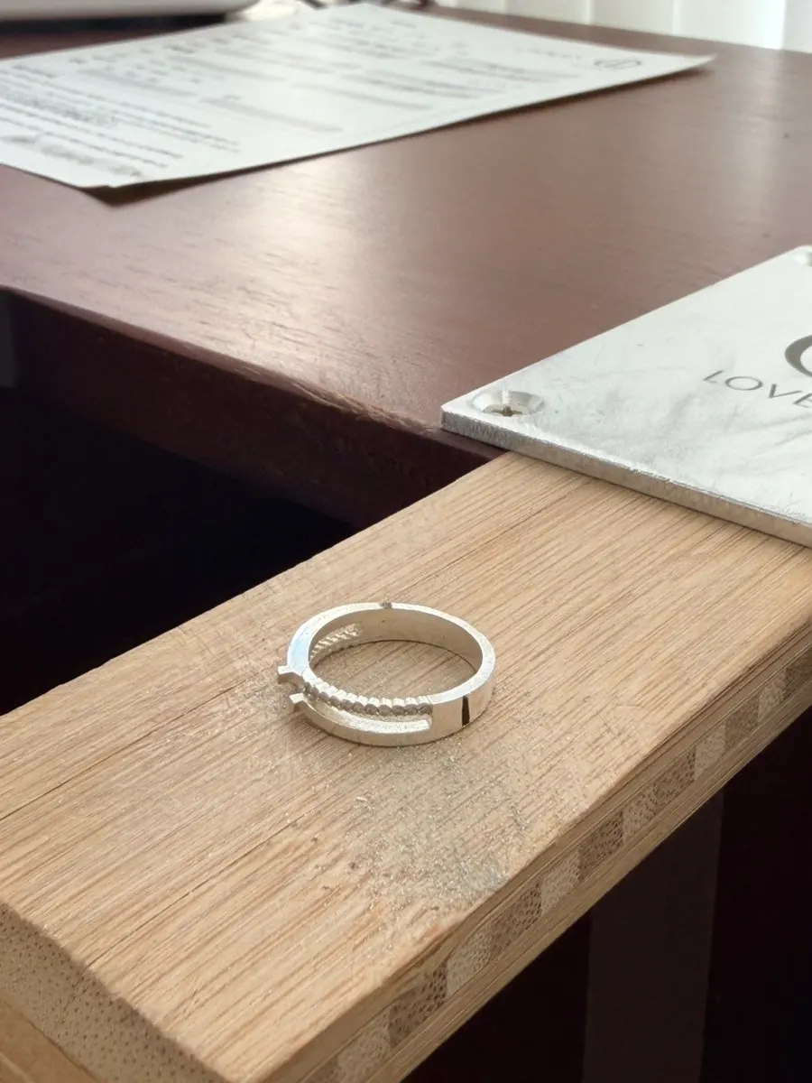 Ring-making process of refining the band section