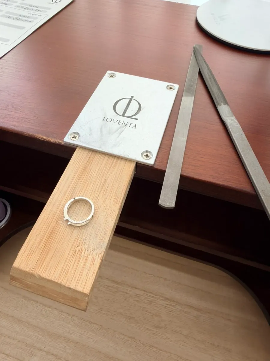 A ring gradually taking shape